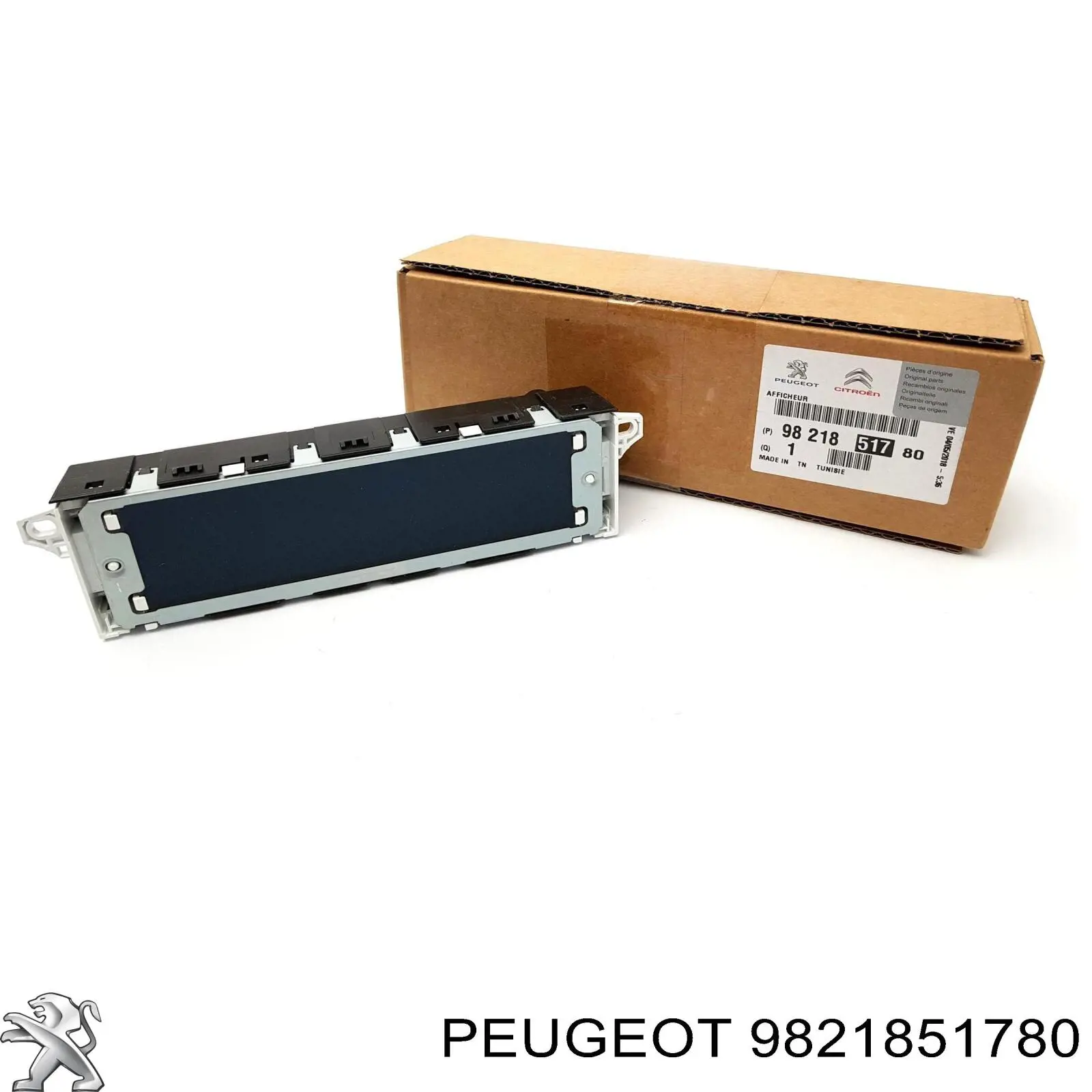 Wyświetlacz wielofunkcyjny Peugeot/Citroen 9821851780 cena, od 81,72 USD