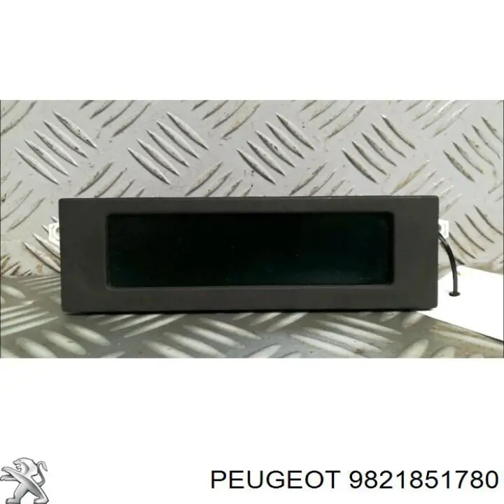 9821851780 Peugeot/Citroen Wyświetlacz wielofunkcyjny