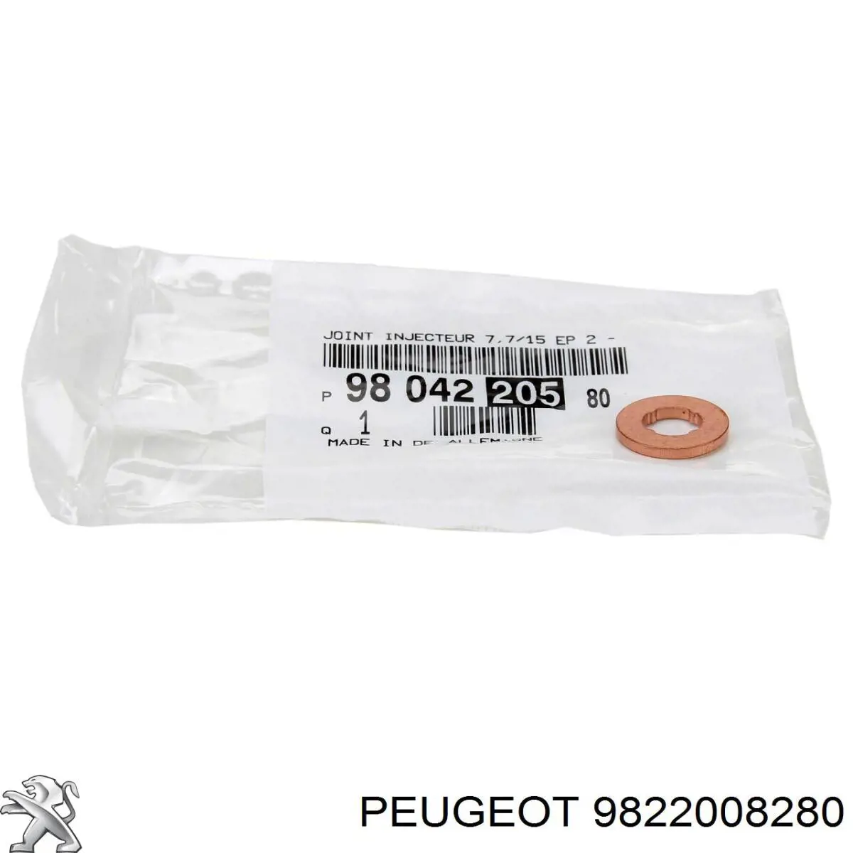 Poduszka amortyzatora tylnego Peugeot/Citroen 9822008280 cena, od 8,59 USD