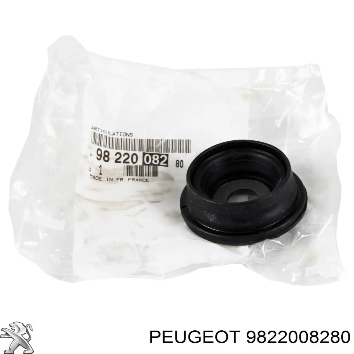Do koszyka 9822008280 Peugeot/Citroen Poduszka amortyzatora tylnego
