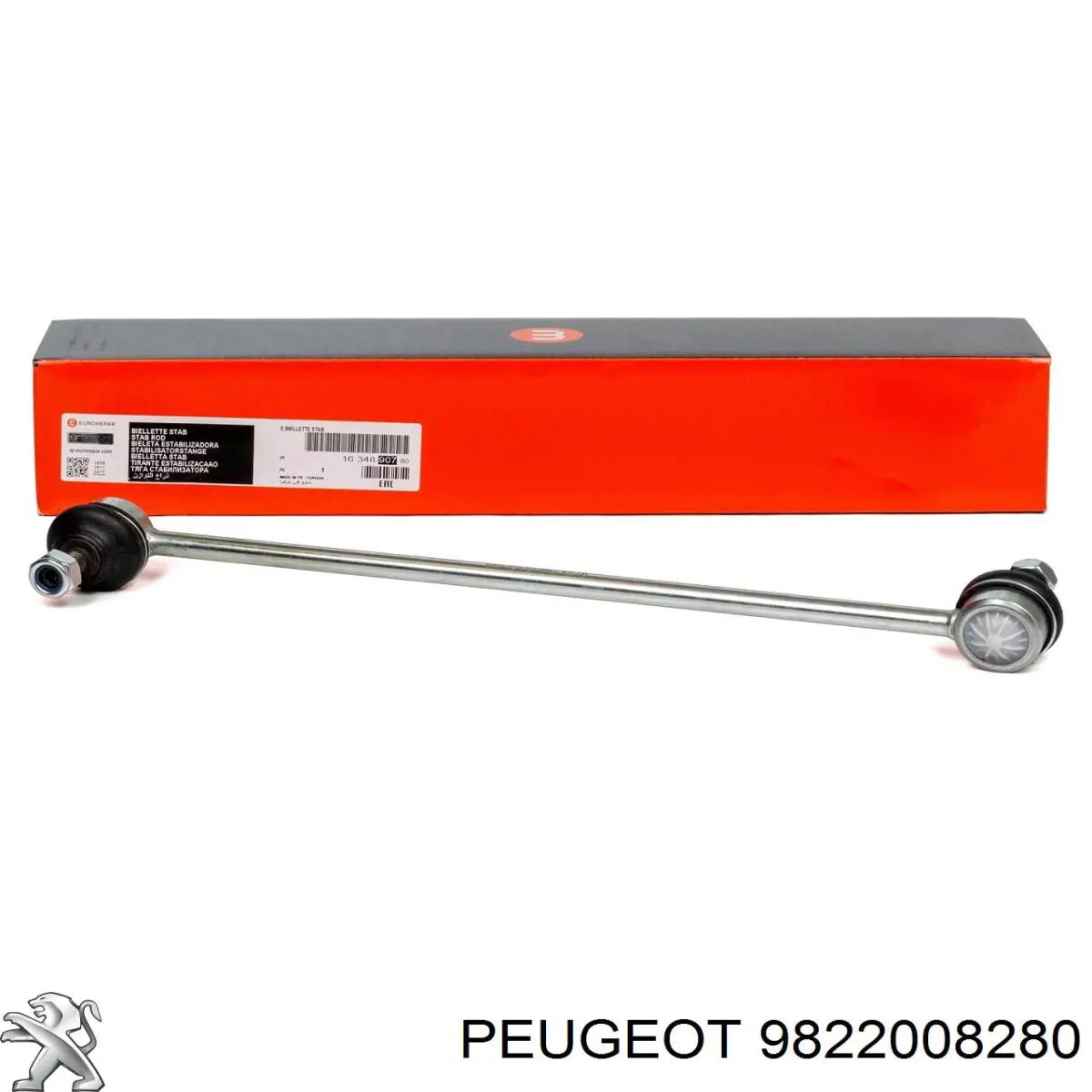 9822008280 Peugeot/Citroen Poduszka amortyzatora tylnego