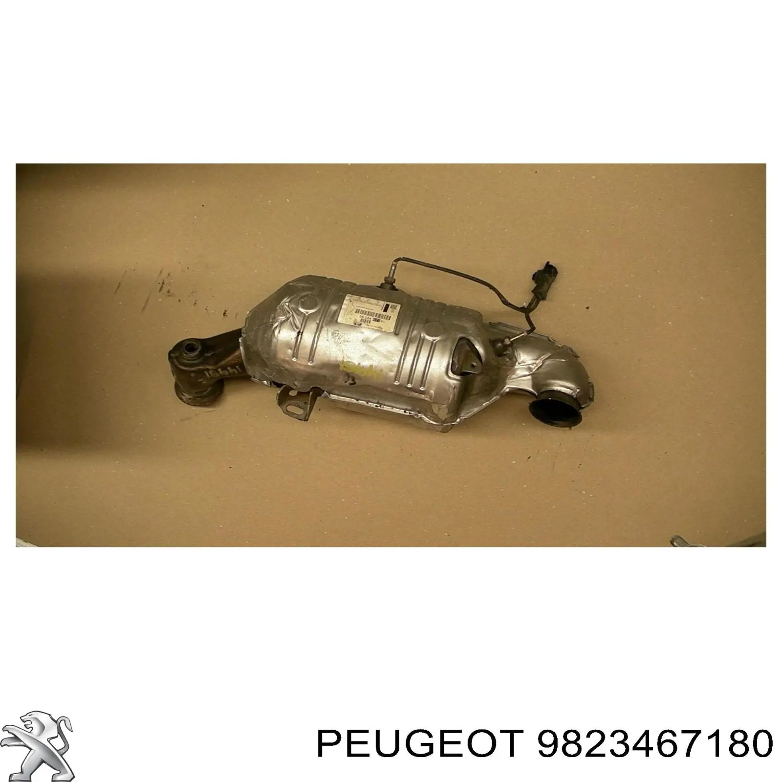 Do koszyka 9823467180 Peugeot/Citroen Konwerter-katalizator