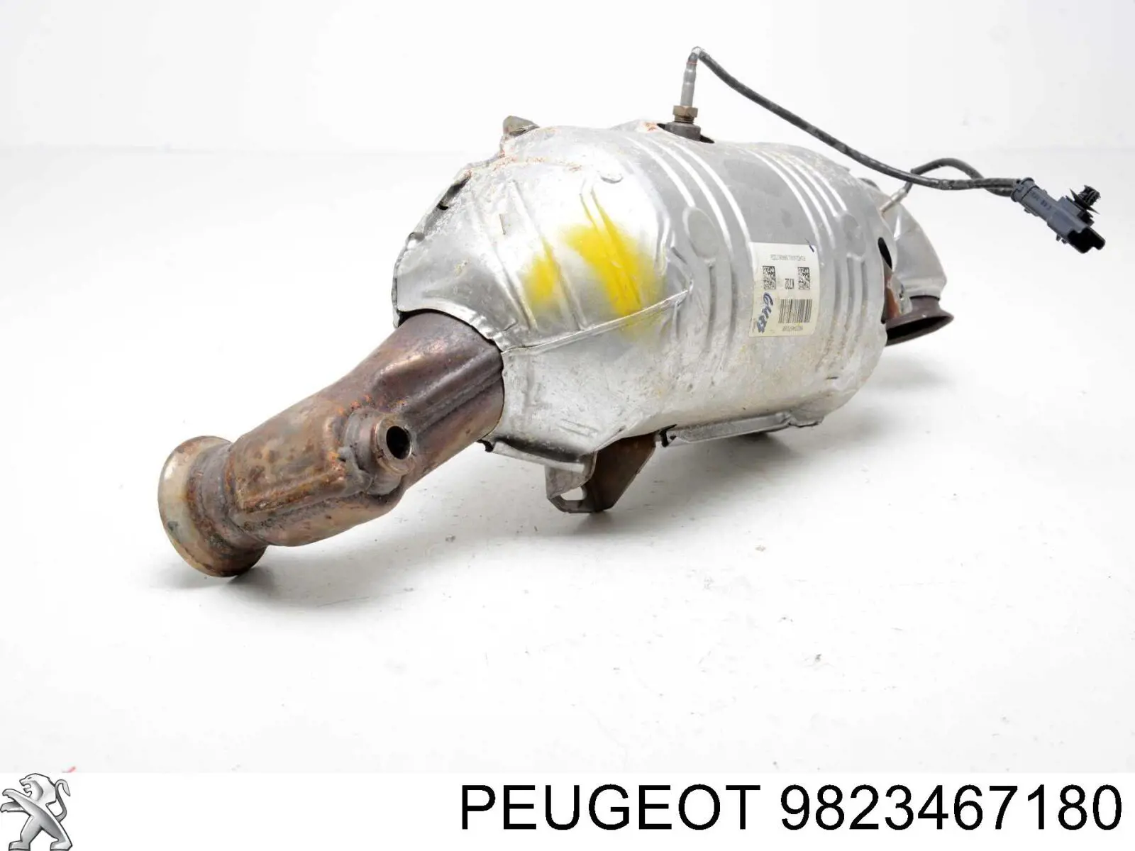 3557446 Peugeot/Citroen konwerter-katalizator