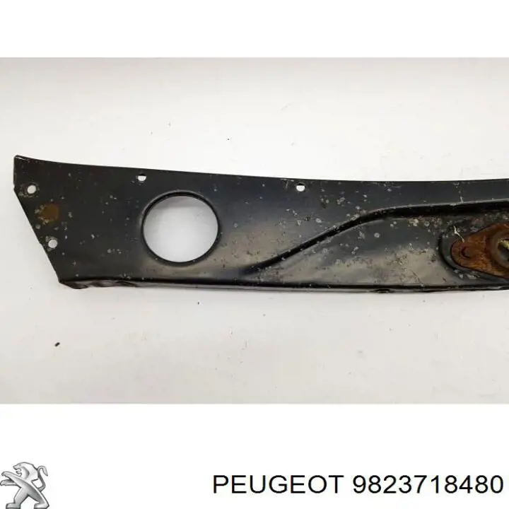 Osłona chłodnicy kompletna (panel mocowania reflektorów) 9823718480 Peugeot/Citroen