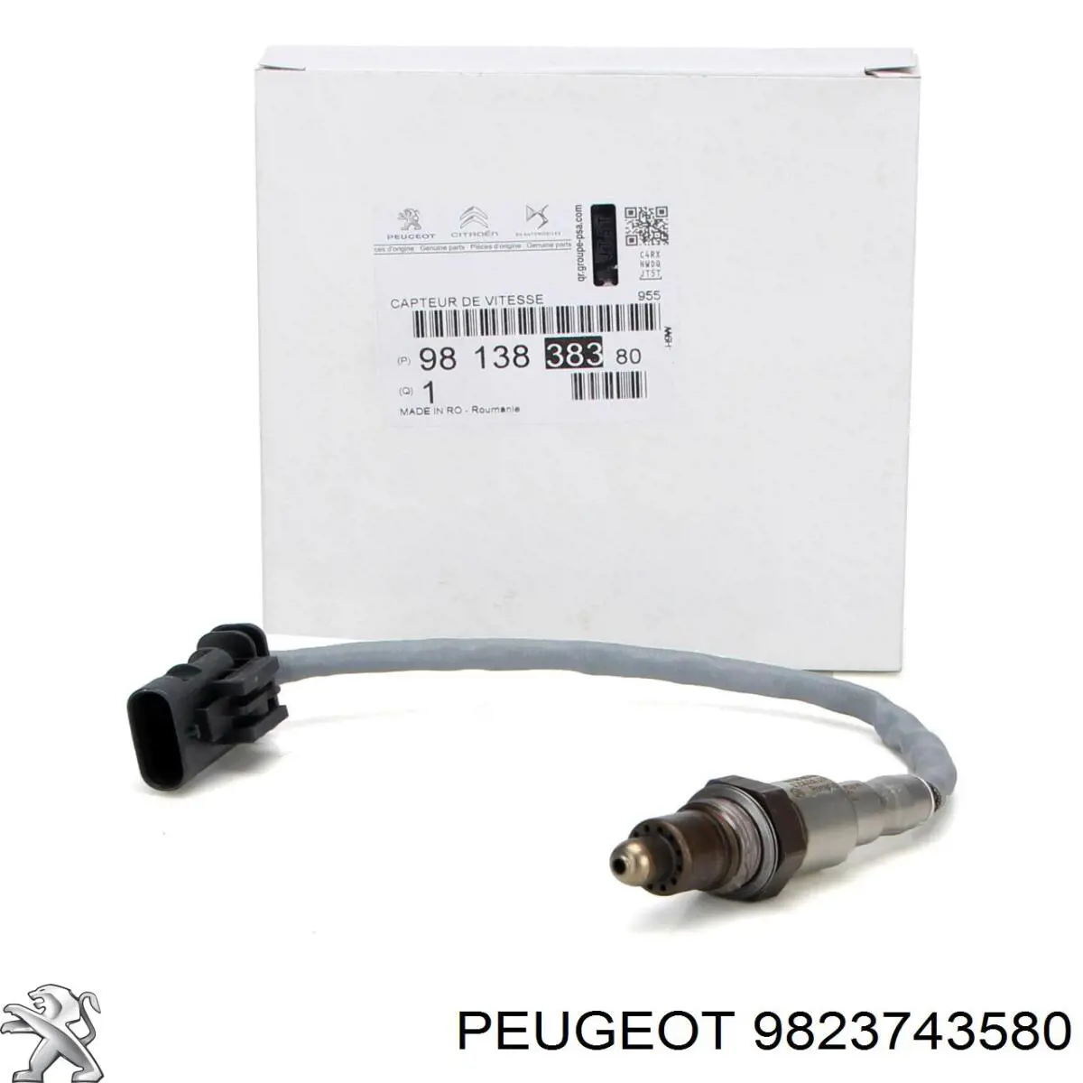Obejma zaciskowa kolektora wydechowego Peugeot/Citroen 9823743580