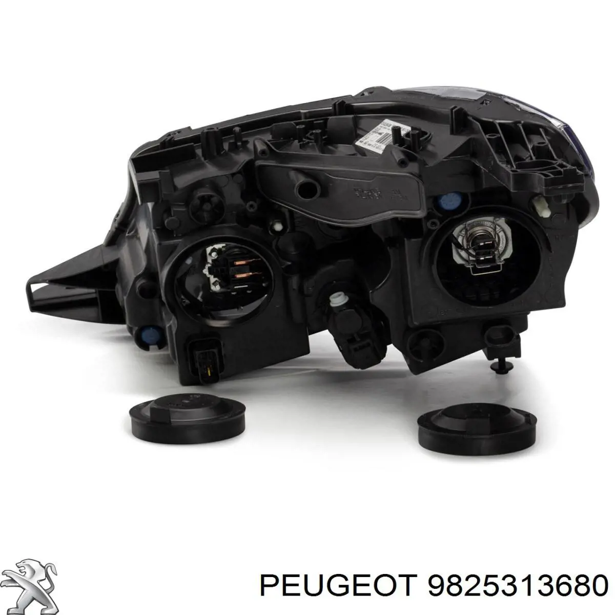 Do koszyka 9825313680 Peugeot/Citroen Reflektor prawy