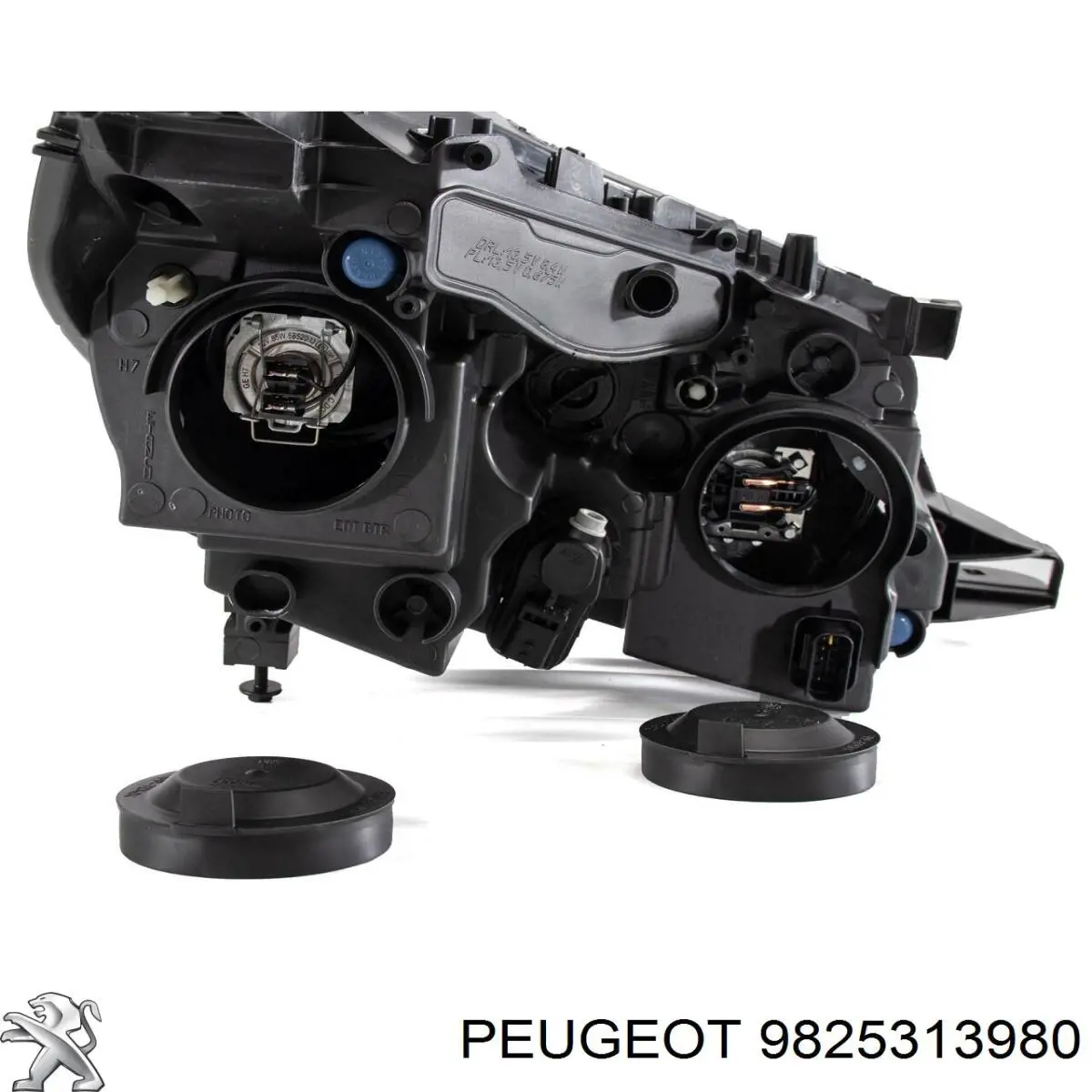 Reflektor lewy Peugeot/Citroen 9825313980 cena, od 459,69 USD