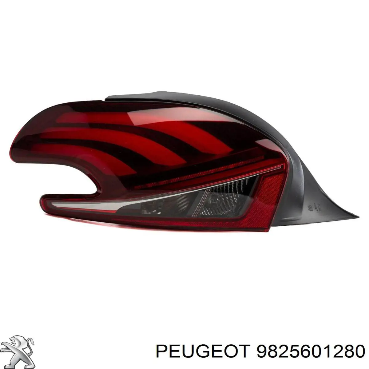 Lampa zespolona tylna lewa Peugeot/Citroen 9825601280 cena, od 78,32 USD