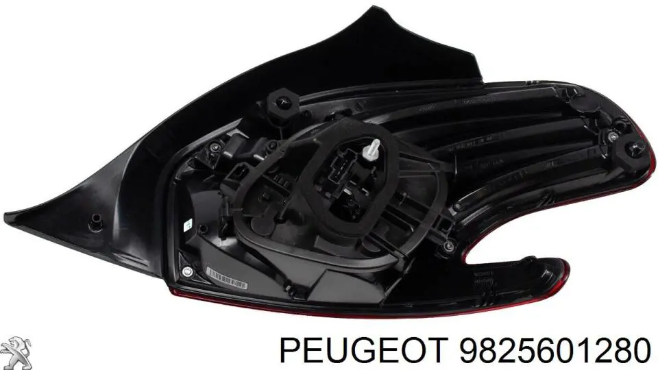 9825601280 Peugeot/Citroen Lampa zespolona tylna lewa