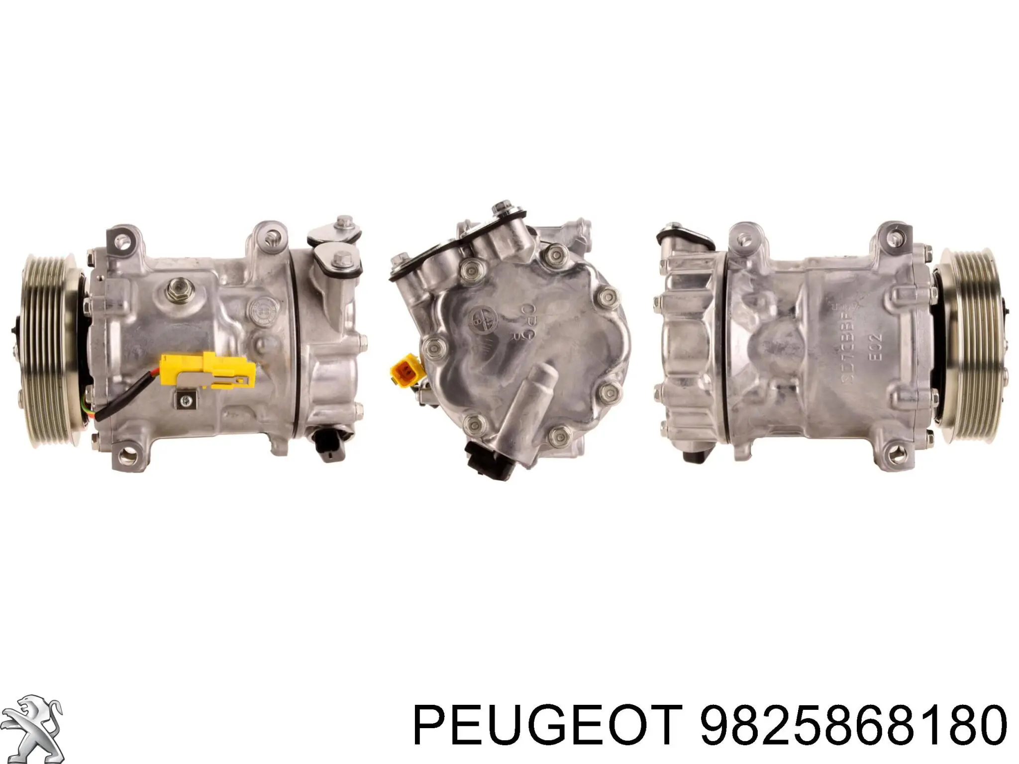 9825868180 Peugeot/Citroen Sprzęgło sprężarki klimatyzacji