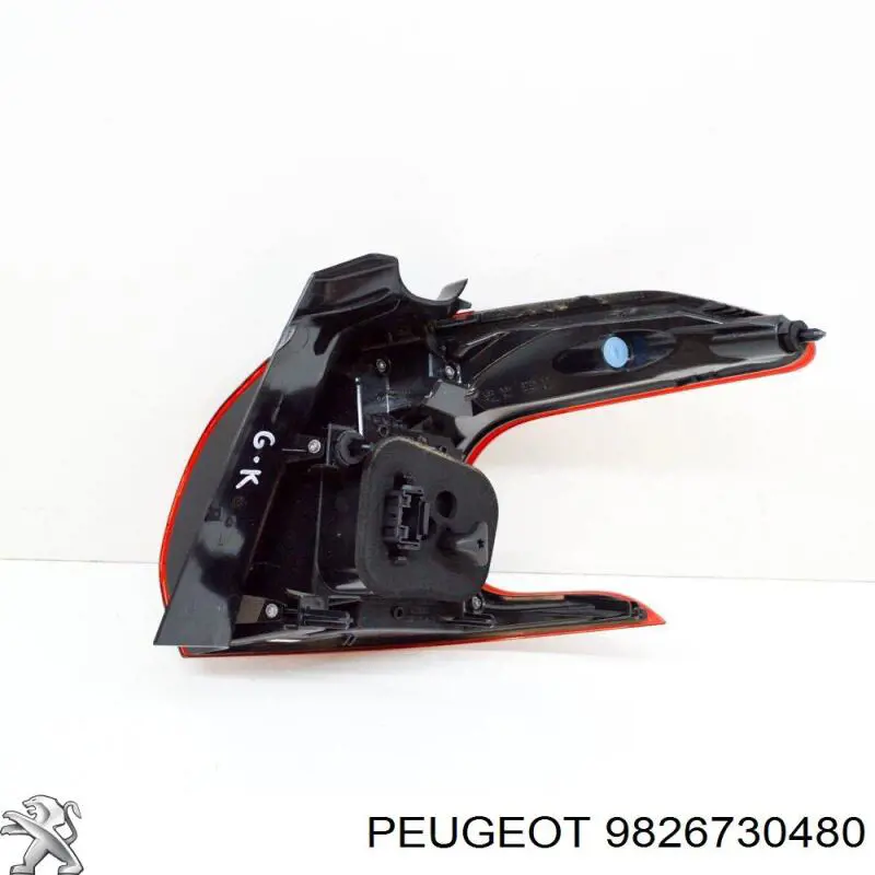 9826730480 Peugeot/Citroen Lampa zespolona tylna lewa zewnętrzna