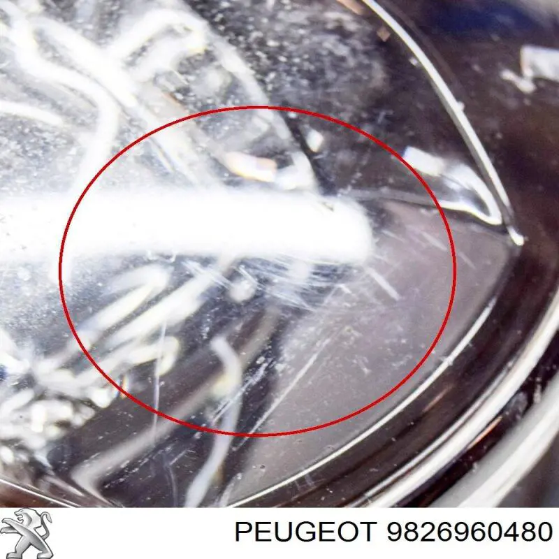 9826960480 Peugeot/Citroen Lampa przeciwmgielna lewa/prawa