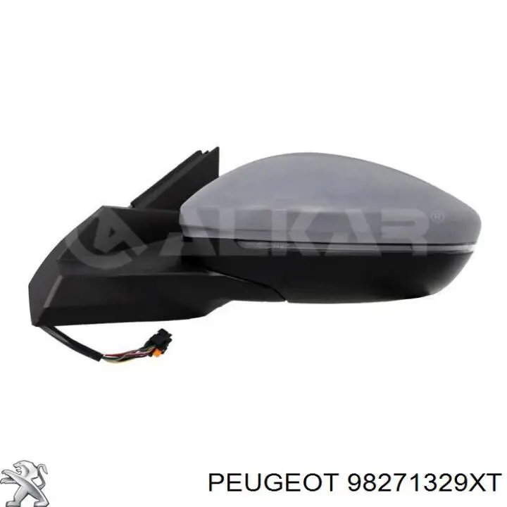 Do koszyka 98271329XT Peugeot/Citroen Lusterko wsteczne lewe
