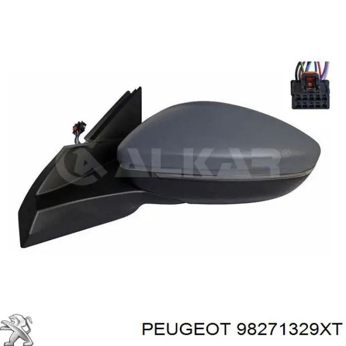 Lusterko wsteczne lewe Peugeot/Citroen 98271329XT cena, od 185,58 USD