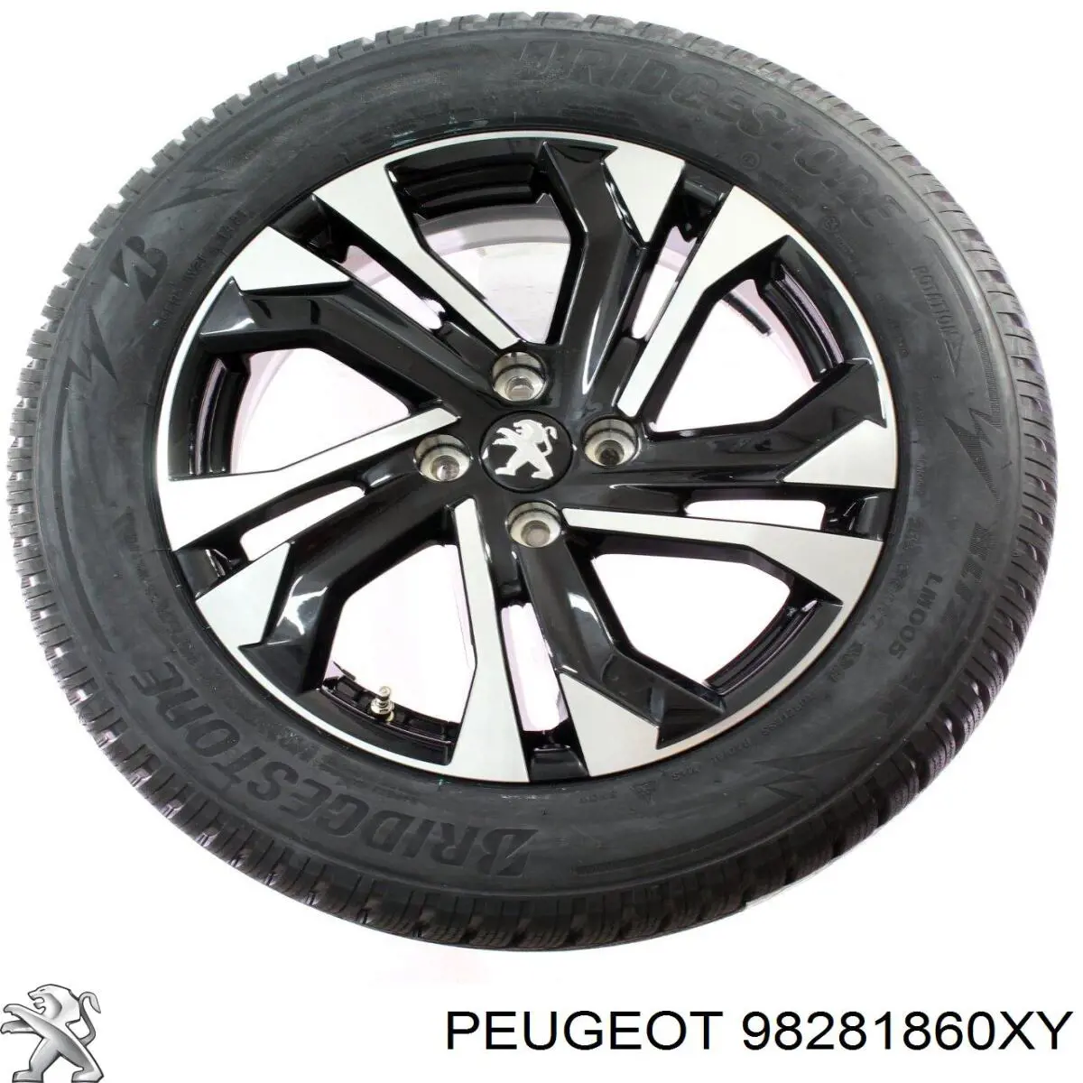 Felgi kół odlewane (lekkostopowe, tytanowe) Peugeot/Citroen 98281860XY cena, od 275,82 USD