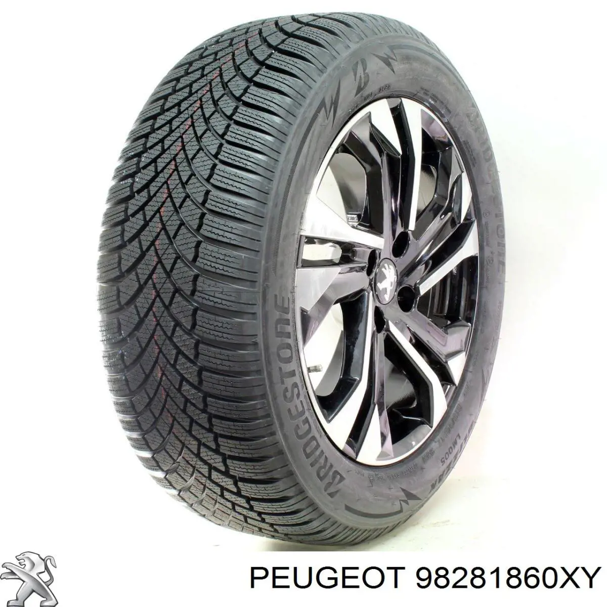 98281860XY Peugeot/Citroen Felgi kół odlewane (lekkostopowe, tytanowe)