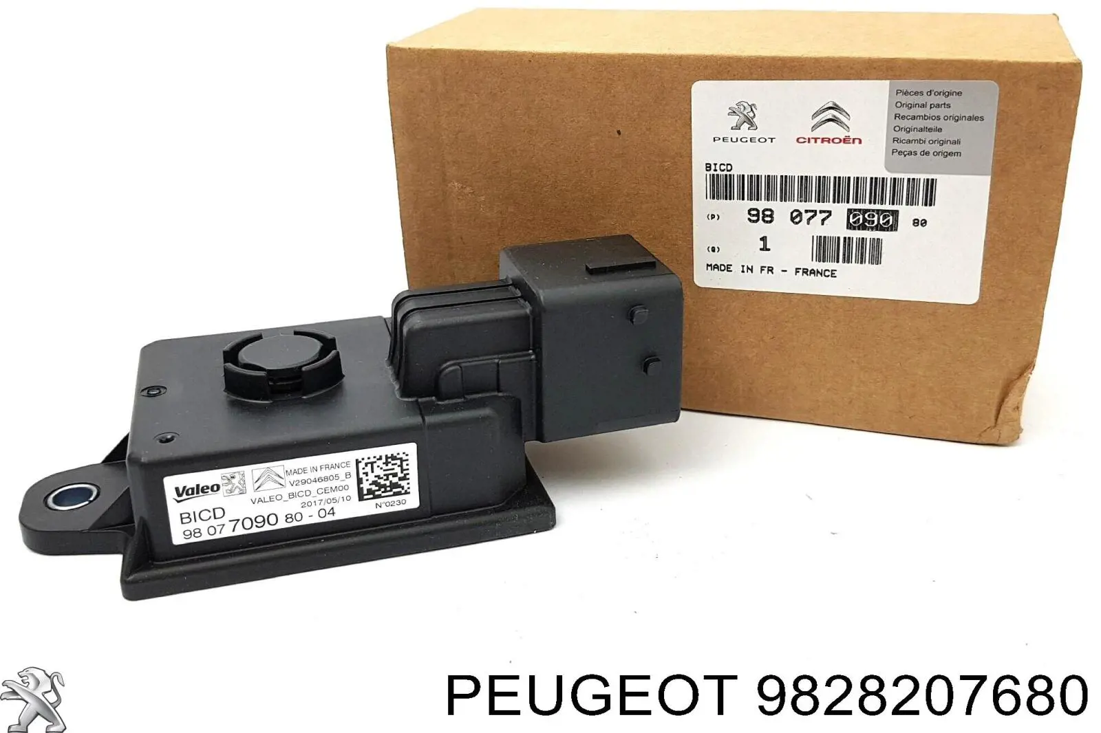 9828207680 Peugeot/Citroen Próg zewnętrzny lewy