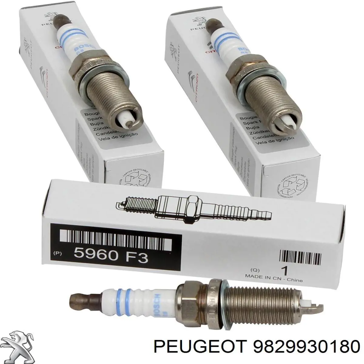 Świeca zapłonowa 9829930180 Peugeot/Citroen