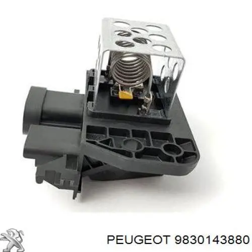 Regulator obrotów wentylatora (sterownik) Peugeot/Citroen 9830143880 cena, od 23,47 USD