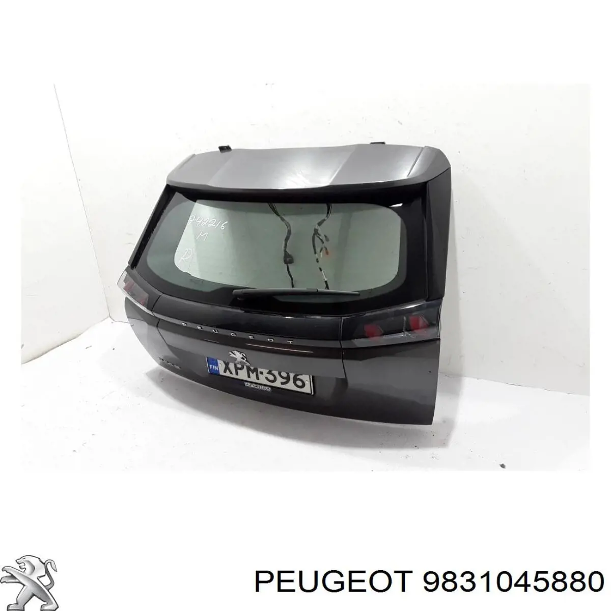 Do koszyka 9831045880 Peugeot/Citroen Drzwi tylne (bagażnika 3/5)