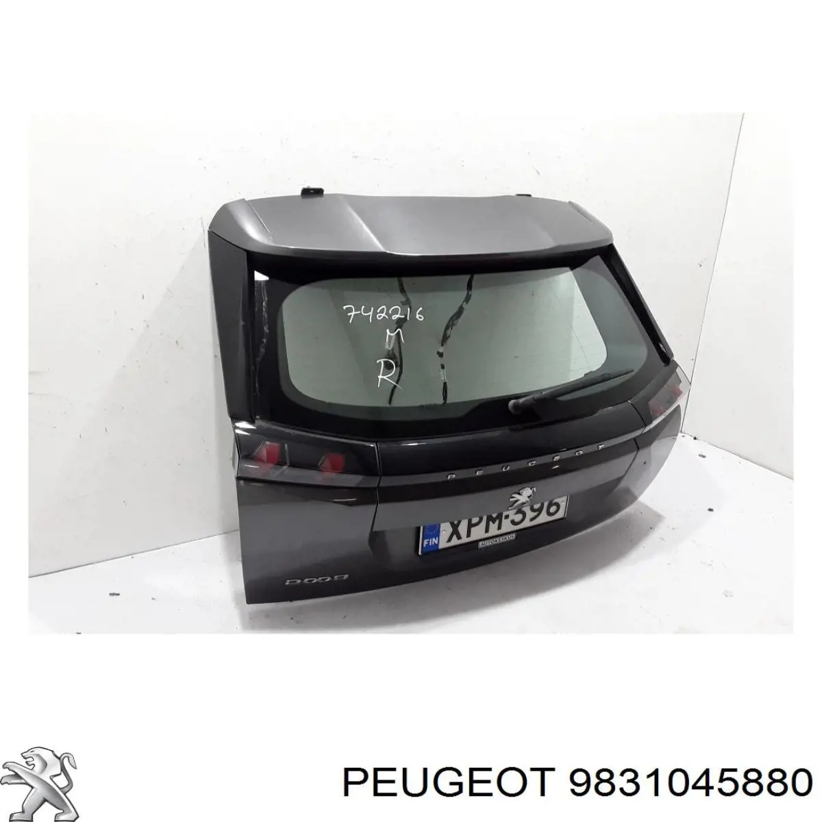 Drzwi tylne (bagażnika 3/5) 9831045880 Peugeot/Citroen