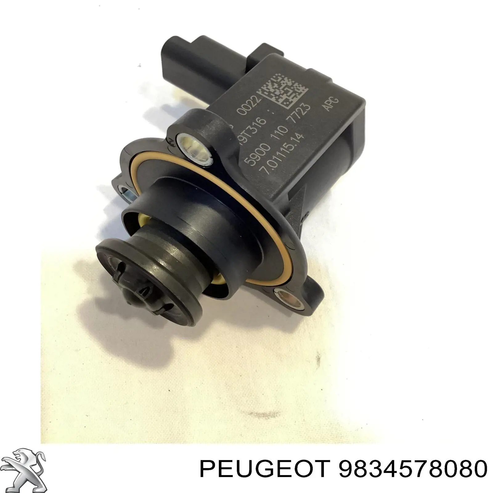 Do koszyka 9834578080 Peugeot/Citroen Zawór recyrkulacji powietrza doładowującego turbiny