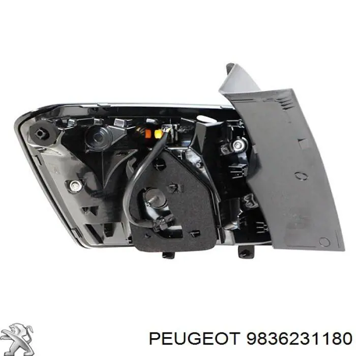 9836231180 Peugeot/Citroen Lampa zespolona tylna prawa zewnętrzna