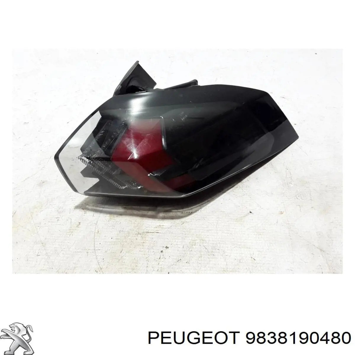 Do koszyka 9838190480 Peugeot/Citroen Lampa zespolona tylna prawa zewnętrzna
