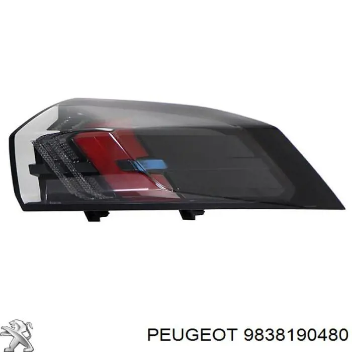 Lampa zespolona tylna prawa zewnętrzna Peugeot/Citroen 9838190480 cena, od 211,12 USD