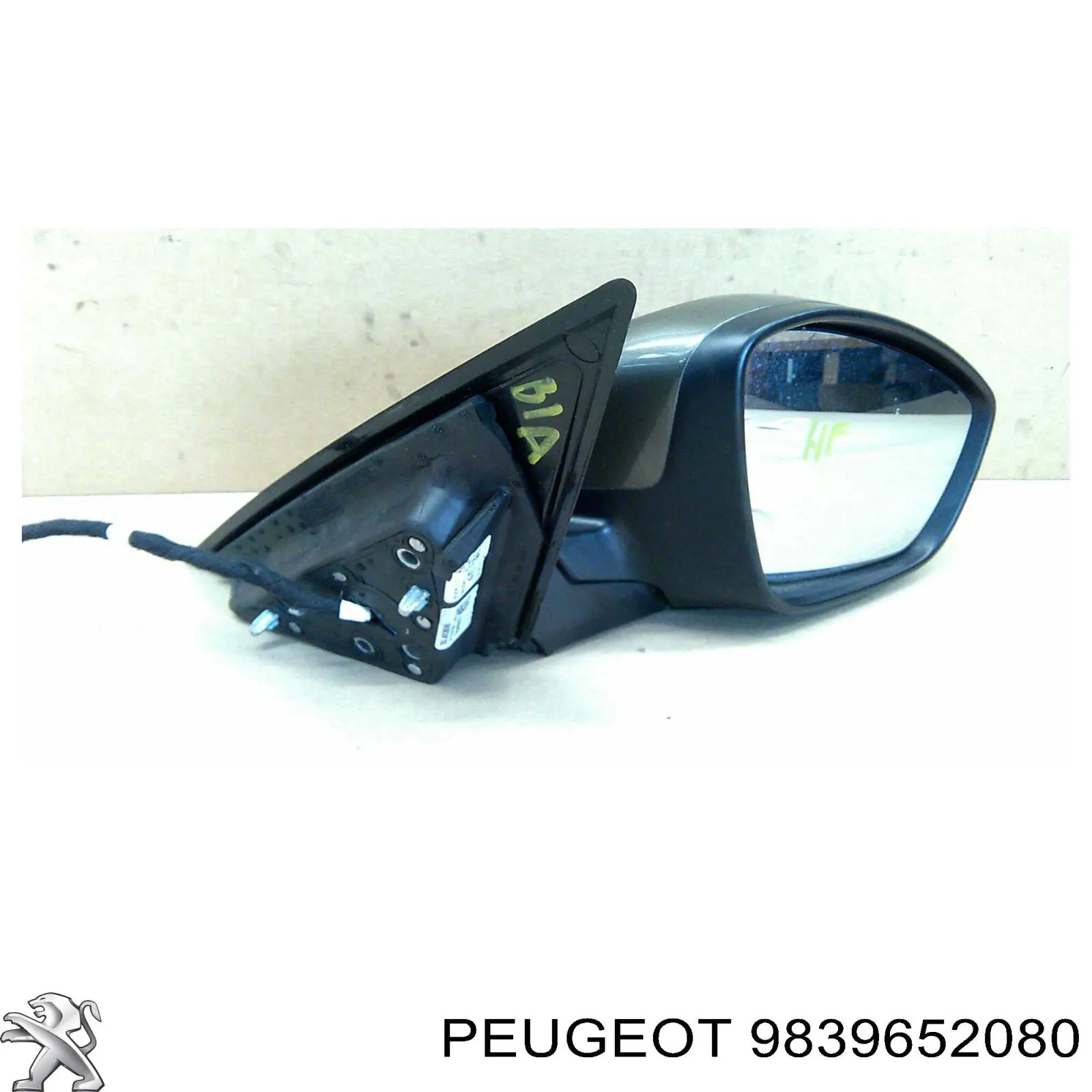 Filtr cząstek stałych układu wydechowego 9822400080 Peugeot/Citroen