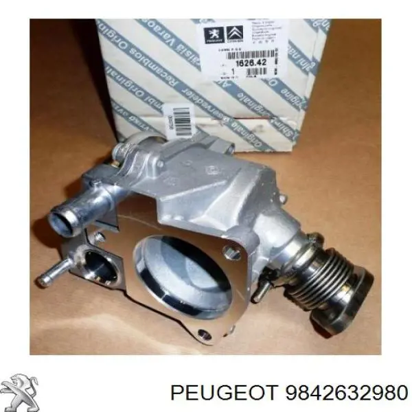 Do koszyka 9842632980 Peugeot/Citroen Przepustnica, komplet