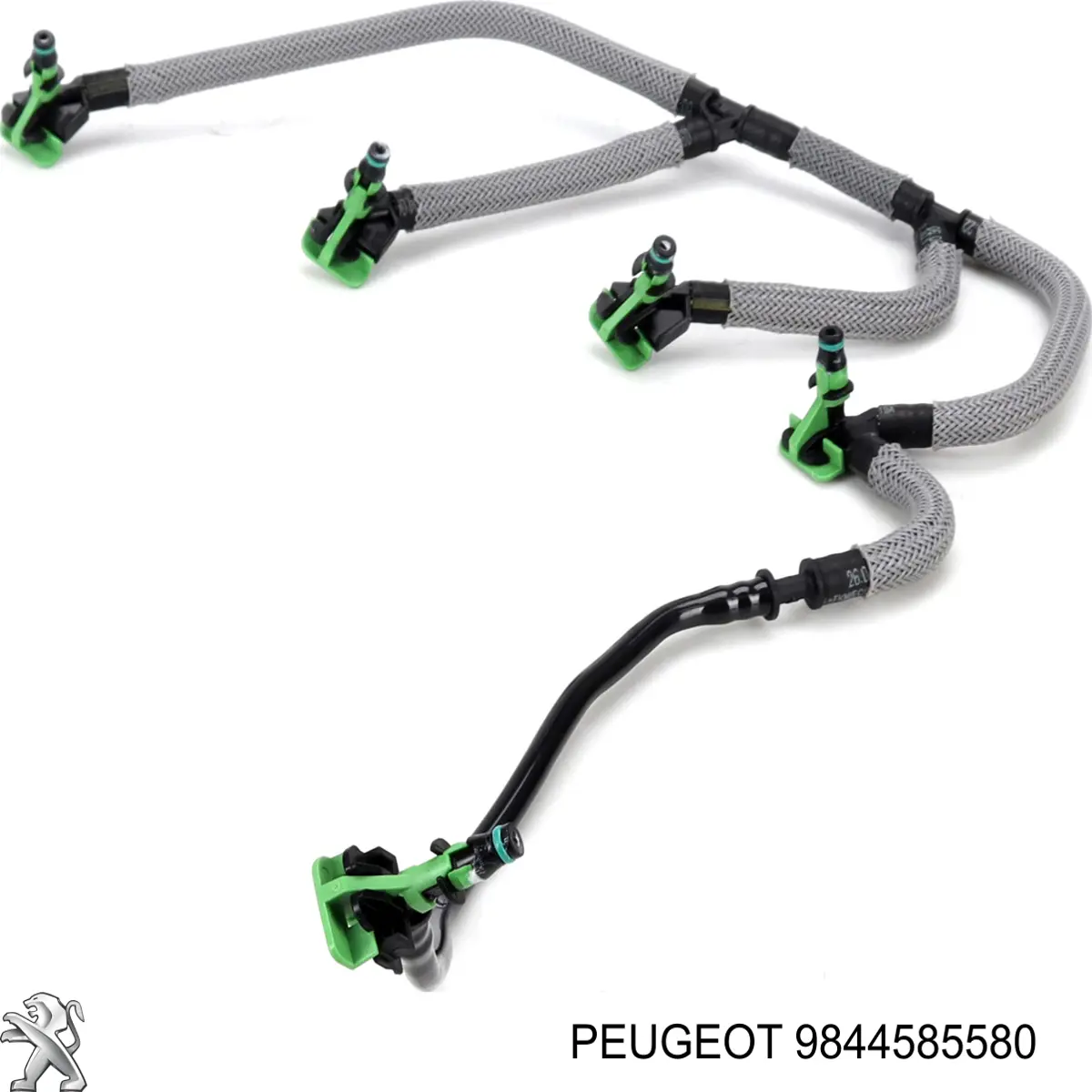 Do koszyka 9844585580 Peugeot/Citroen Rurka paliwa, zwrotna od wtryskiwaczy