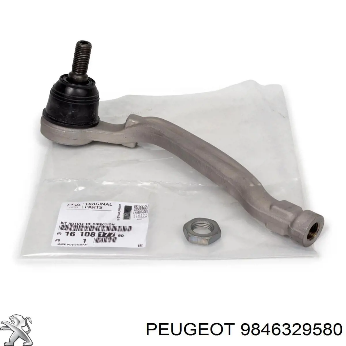 Do koszyka 9846329580 Peugeot/Citroen Wahacz zawieszenia przedniego dolny lewy