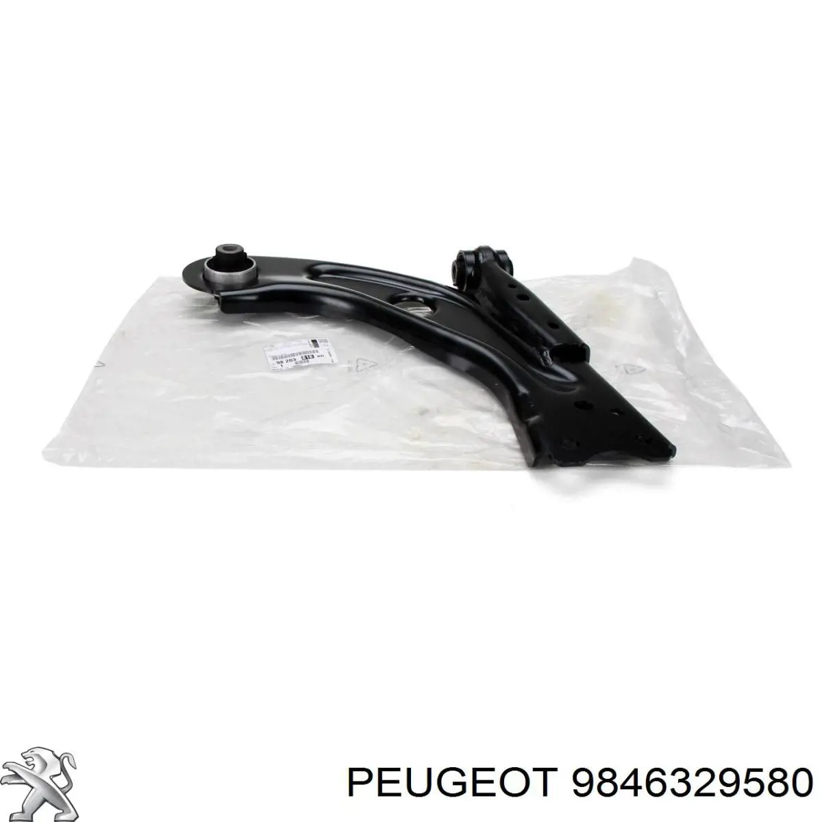 Do koszyka 9846329580 Peugeot/Citroen Wahacz zawieszenia przedniego dolny lewy