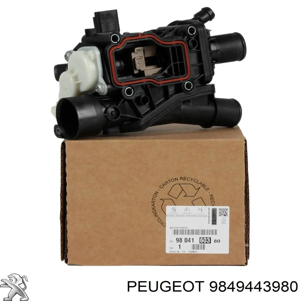 9849443980 Peugeot/Citroen obudowa termostatu