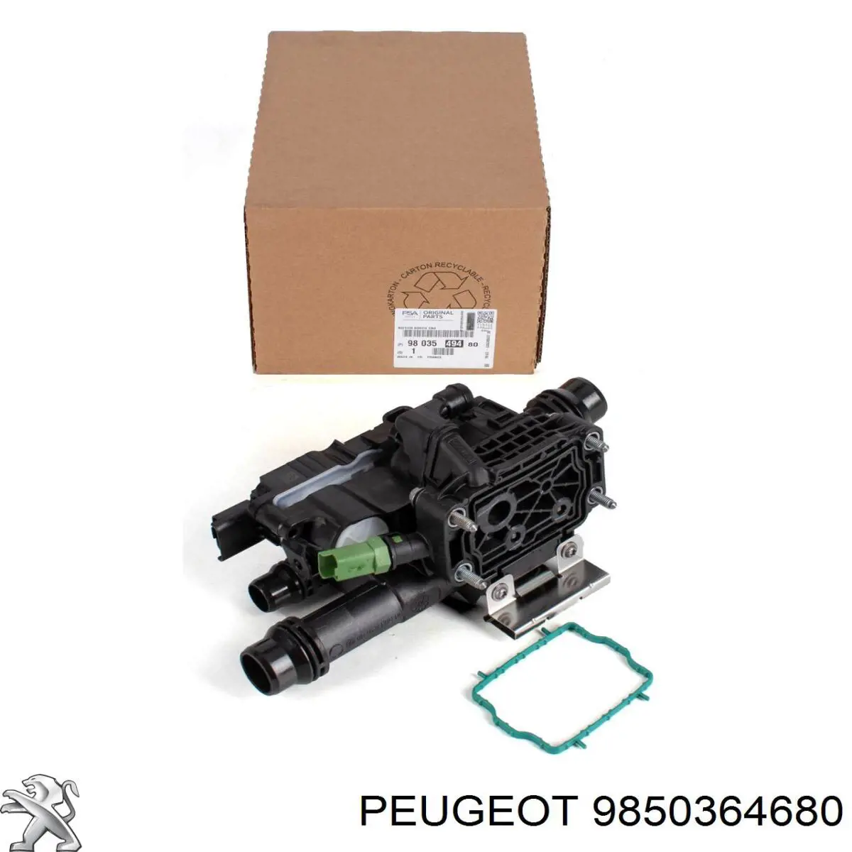 Obudowa termostatu Peugeot/Citroen 9850364680 cena, od 180,47 USD