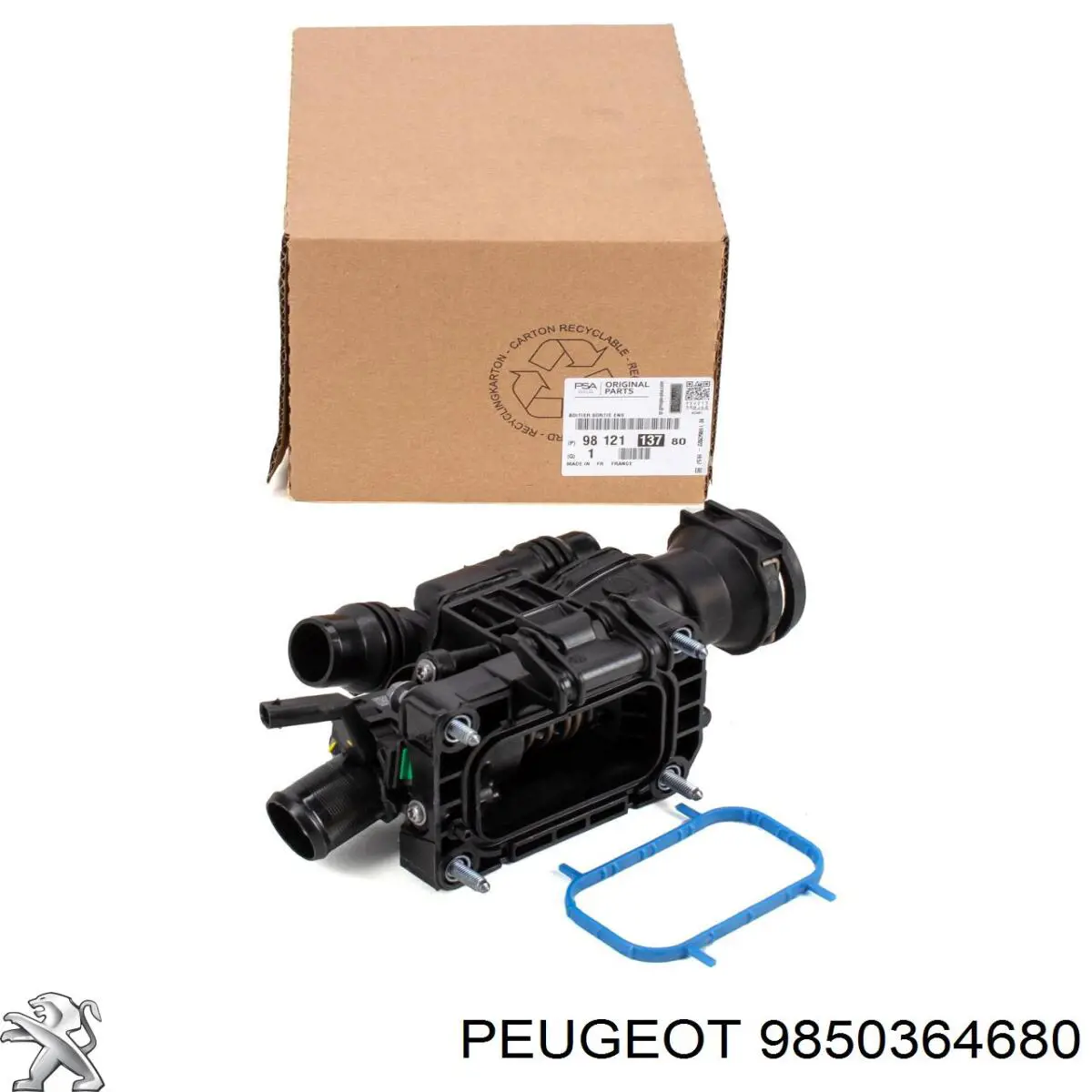 Obudowa termostatu 9850364680 Peugeot/Citroen