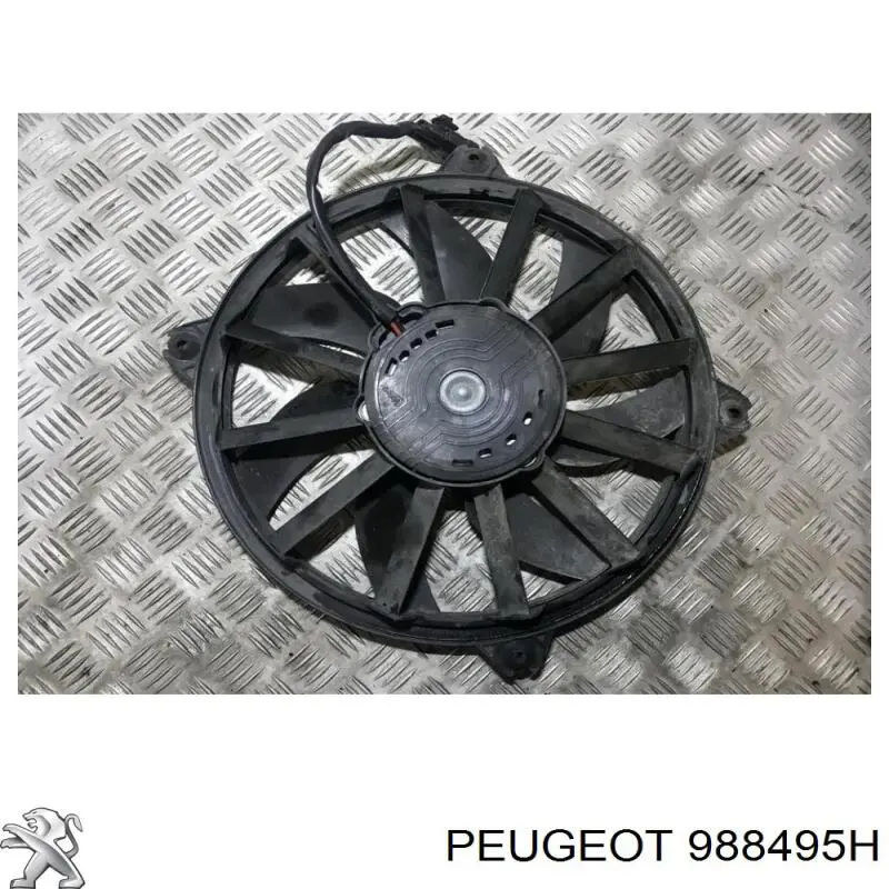 Wentylator elektryczny układu chłodzenia kompletny (silnik+wirnik) Peugeot/Citroen 988495H cena, od 61,29 USD