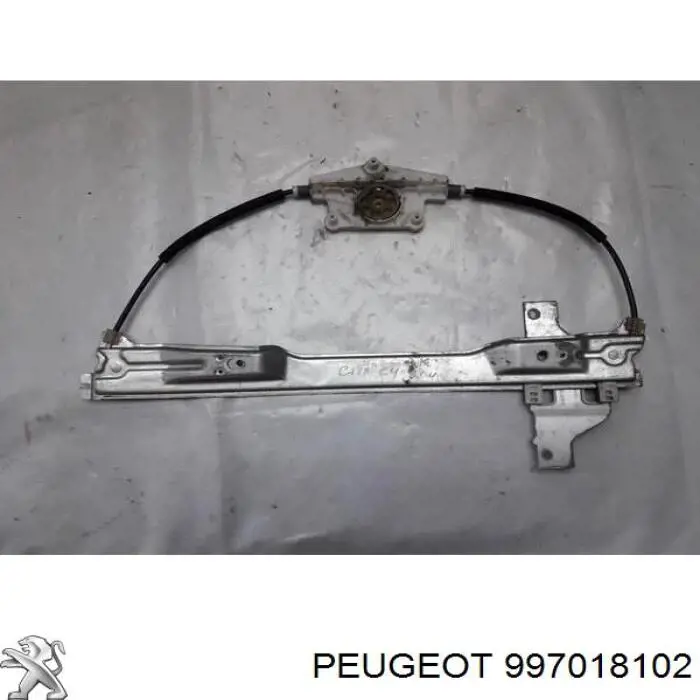 Do koszyka 997018102 Peugeot/Citroen Mechanizm podnoszenia szyby drzwi przednich lewych
