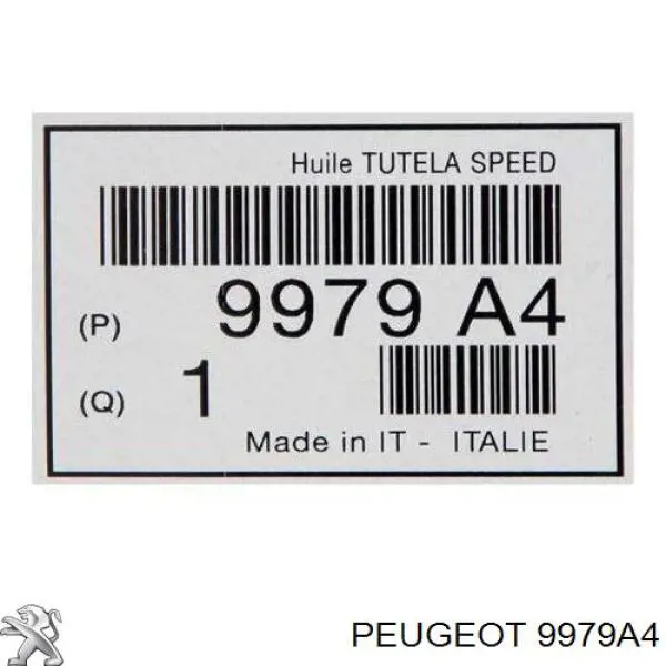 Do koszyka 9979A4 Peugeot/Citroen Olej przekładniowy
