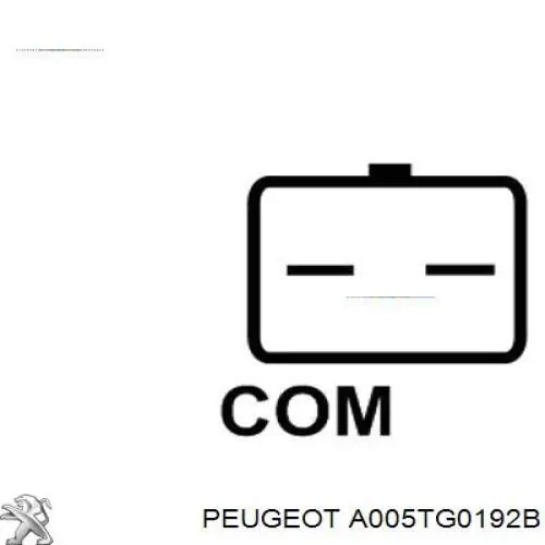 Do koszyka A005TG0192B Peugeot/Citroen Alternator