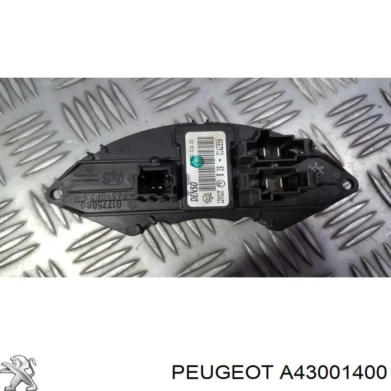 A43001400 Peugeot/Citroen Rezystor wentylatora nagrzewnicy (ogrzewacza kabiny)