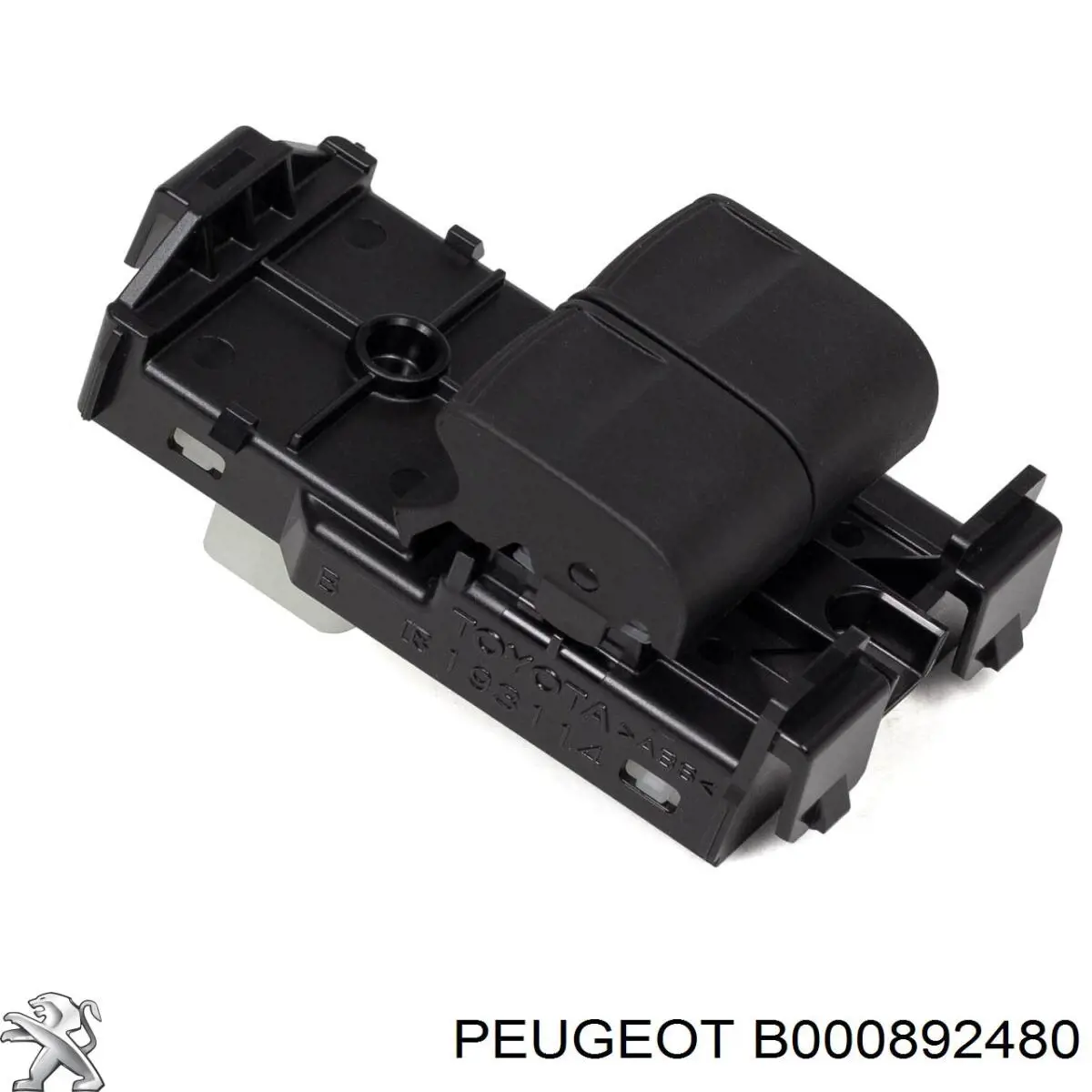 Do koszyka B000892480 Peugeot/Citroen Panel przyciskowy sterowania podnośnikiem szyby przedni lewy