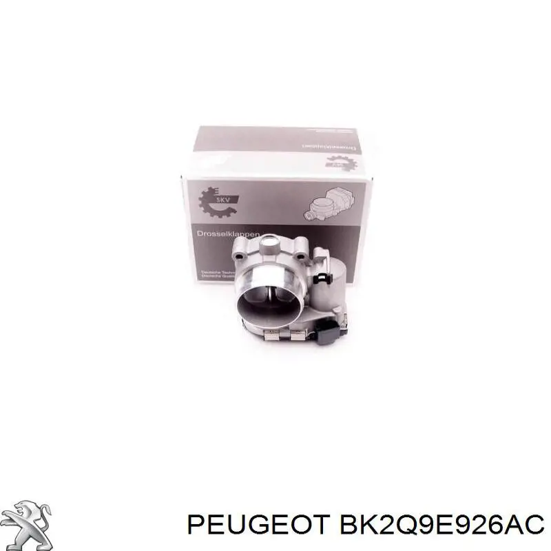 Przepustnica, komplet Peugeot/Citroen BK2Q9E926AC cena, od 117,48 USD