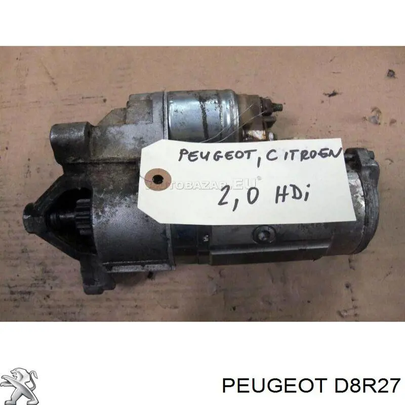 D8R27 Peugeot/Citroen rozrusznik