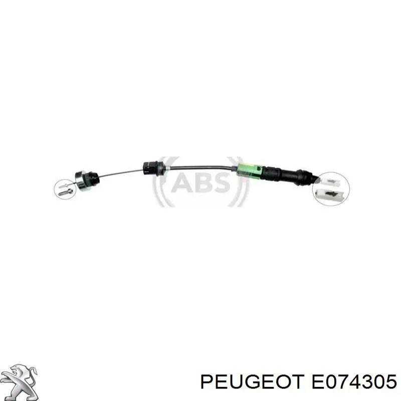 Do koszyka E074305 Peugeot/Citroen Linka sprzęgła