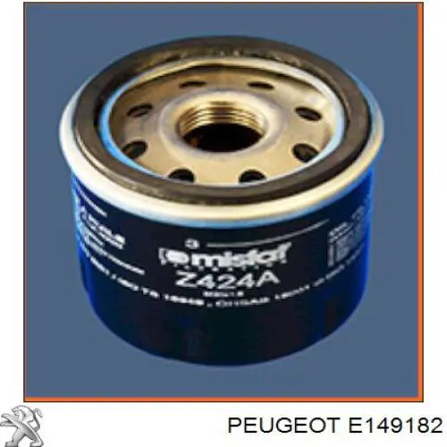 Do koszyka E149182 Peugeot/Citroen Filtr oleju