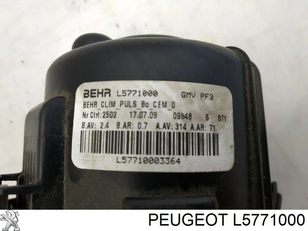 Do koszyka L5771000 Peugeot/Citroen 