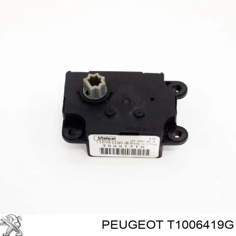 Silniczek sterujący klapą recyrkulacji powietrza Peugeot/Citroen T1006419G