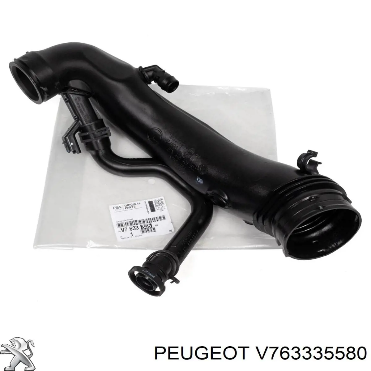 Króciec powietrza, wlot do turbiny (doładowanie) Peugeot/Citroen V763335580 cena, od 77,44 USD